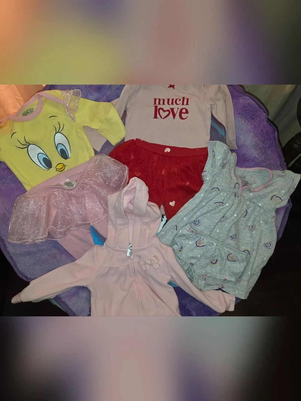 Bundle Of 10 Girls Tops, Bottoms & Jackets Size 6-12
